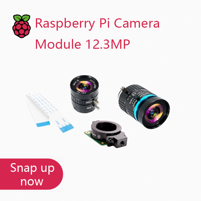 Raspberry Pi High Quality HQ C - Raspberry Pi Global Shutter Camera Imx296 ulasan dan harga
